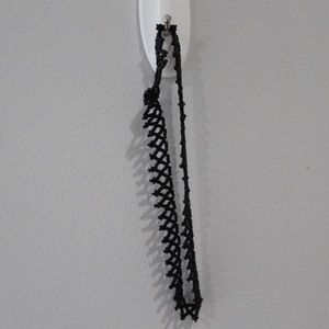 Black Bead Choker